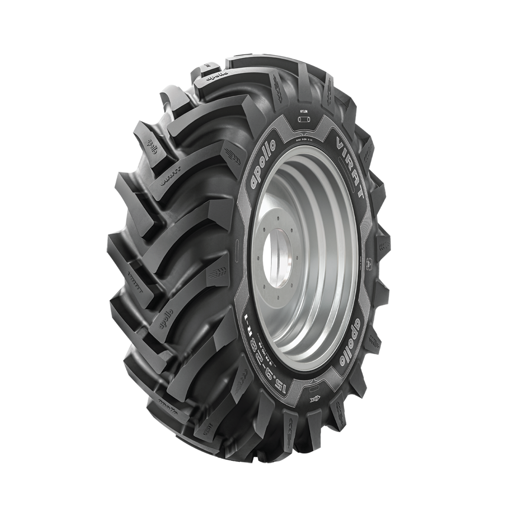 Virat 3 RIB Front Tyre For Tractor Agricultural Tyres Apollo Tyres